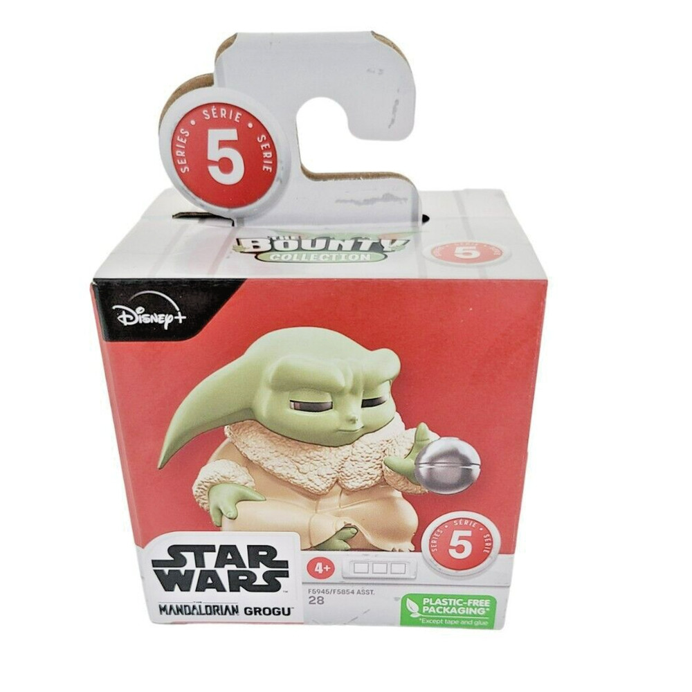 Star Wars The Bounty Collection Series 5 Grogu Force Focus Figure 28 Mandalorian
